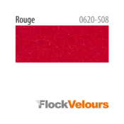 Flock velours | Rouge